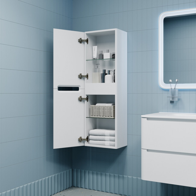 Пенал подвесной IDDIS Edifice 35 см белый (EDI35W0i97)