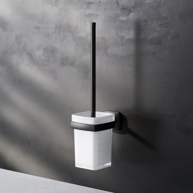 AM.PM AK90D2106B Gem набор аксессуаров для зоны красоты и туалета, черный AM.PM AK90D2106B Gem набор аксессуаров для зоны красоты и туалета, черный