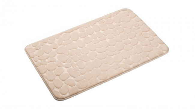 Коврик для ванной Grampus, GR-3204A, бежевый, 50х80 см