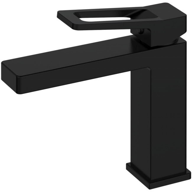 Смеситель для раковины HAIBA цвет: черный (HB10732-7)