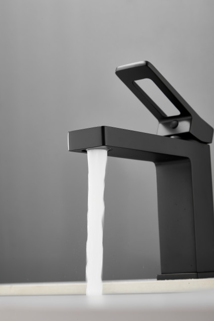 Смеситель для раковины HAIBA цвет: черный (HB10732-7)