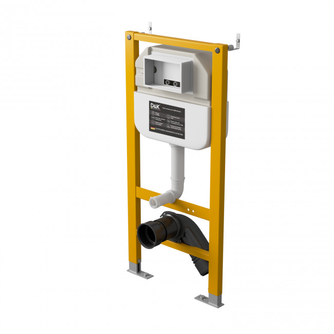 Инсталляция рамная скрытого монтажа D&K 500*117*1270мм (DI8050127) Инсталляция рамная скрытого монтажа D&K 500*117*1270мм (DI8050127)