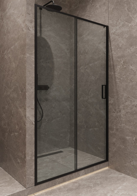 Душевая дверь Timo TD-120/03C-6, раздвижная 1950*1200, стекло прозрачное 6 мм (T01)