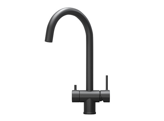 Смеситель для кухни GRANULA (7104, ЧЕРНЫЙ МАТОВЫЙ) Смеситель для кухни GRANULA (7104, ЧЕРНЫЙ МАТОВЫЙ)
