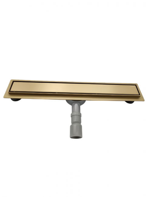 AltroBagno Душевой трап под плитку FD 071215 OrSp (80) матовое золото