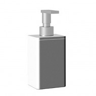 Bertocci Fly Дозатор для жидкого мыла, композит, цвет: белый матовый/хром