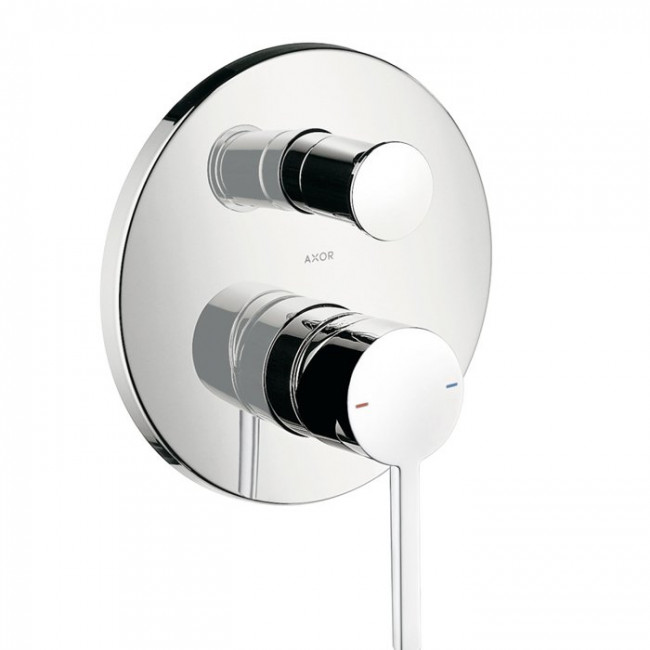 Axor Starck Однорычажный смеситель для ванны для скрытого монтажа, внешняя часть, цвет: хром 10427000