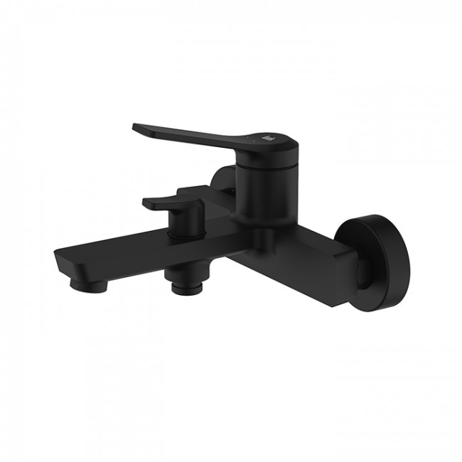 Смеситель для ванны IDDIS Parker матовый черный (PARBL02i02WA) Смеситель для ванны IDDIS Parker матовый черный (PARBL02i02WA)