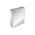EMCO Prestige Зеркальный шкаф 58.7х63.7см., настенный, LED-подсветка, 2 двери, 2 полки, розетка, с bluetooth
