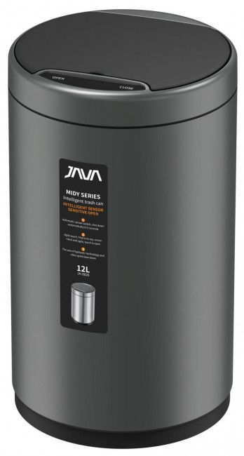 Сенсорное ведро 12 л JAVA (S-882-12Q) Сенсорное ведро 12 л JAVA (S-882-12Q)