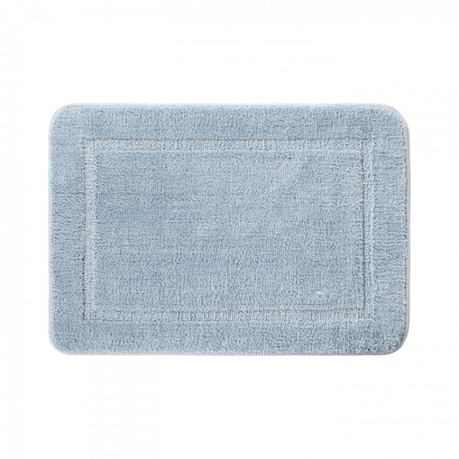 Коврик для ванной комнаты, 65х45, микрофибра, голубой, IDDIS Promo (PSQS04Mi12)