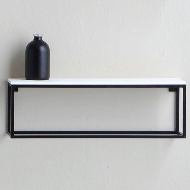 Bertocci Officina 02 Рамка металлическая для аксессуаров 36х10х11см., цвет: черный матовый