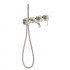 Смеситель встроенный для ванны с душем Timo Saona никель (2314/13YSM)