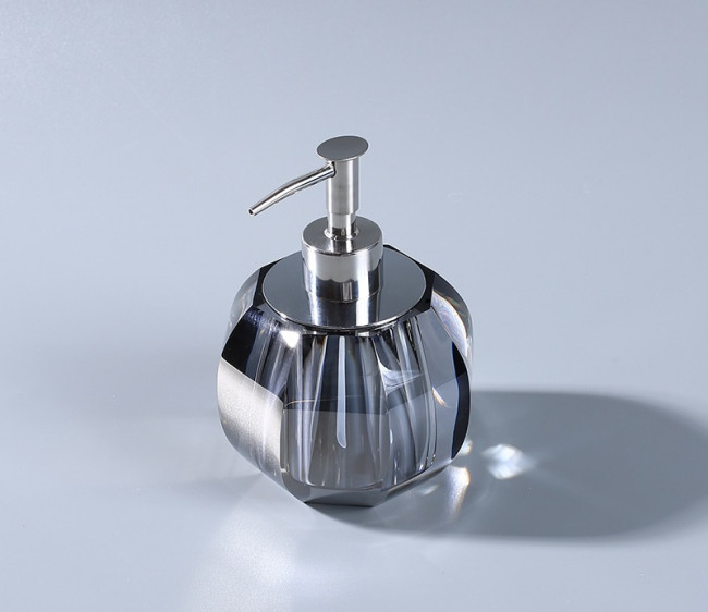 Дозатор для жидкого мыла круглый Kassatex Smoke SMK-LD Дозатор для жидкого мыла круглый Kassatex Smoke SMK-LD