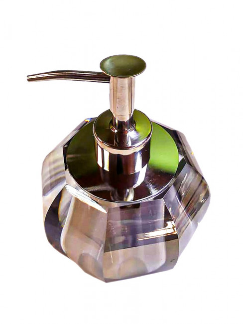 Дозатор для жидкого мыла круглый Kassatex Smoke SMK-LD Дозатор для жидкого мыла круглый Kassatex Smoke SMK-LD