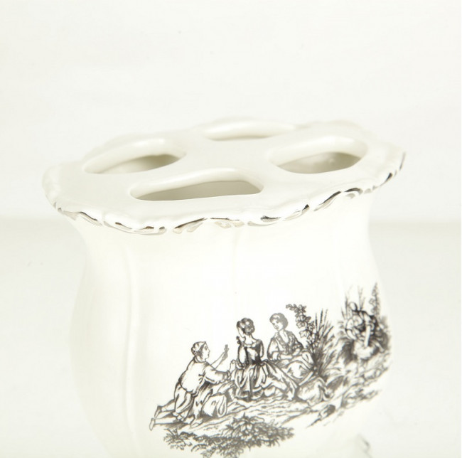 Стакан для зубных щеток Blonder Home Annette 190515B