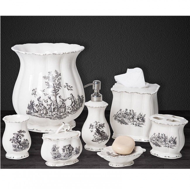 Стакан для зубных щеток Blonder Home Annette 190515B