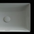 TOTO TR Lavatory Раковина 60x38x13.7 см, без отв., полувстраиваемая, с переливом, CeFiONtect, LinearCeram, цвет: белый