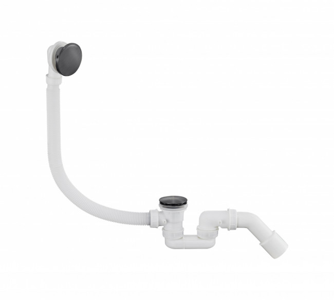 AltroBagno Слив-перелив для ванны BD 070303 GrMt оружейная сталь