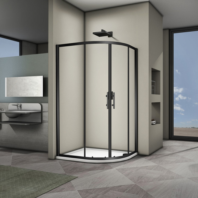 Душевой угол Veconi Rovigo RV08B-10090-01-C3, 1000x900x1900, черный, прозрачное Душевой угол Veconi Rovigo RV08B-10090-01-C3, 1000x900x1900, черный, прозрачное