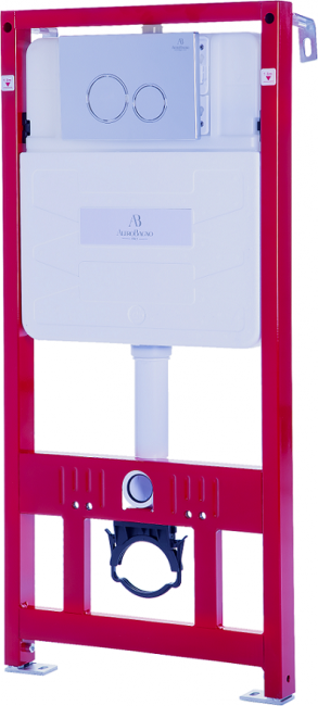 AltroBagno Инсталляция для унитаза с кнопкой PCC 601AQ+005BQ