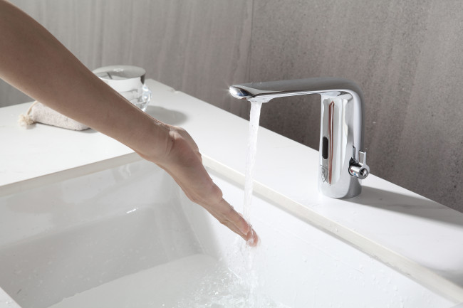 Смеситель для умывальника сенсорный RUSH Tinos (TI3732-11)