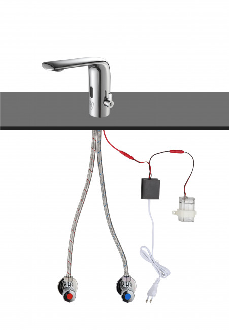 Смеситель для умывальника сенсорный RUSH Tinos (TI3732-11)