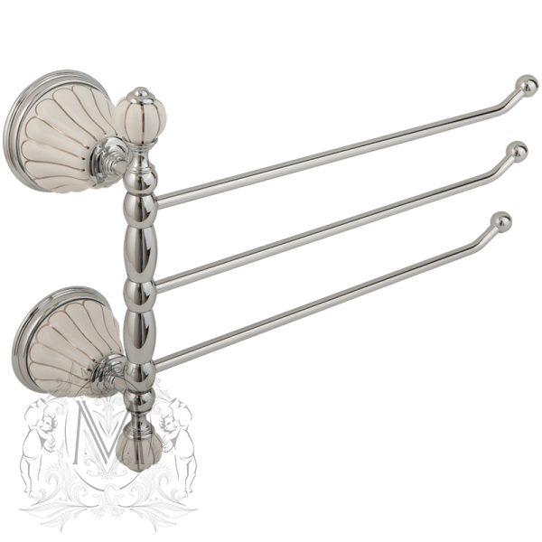 Полотенцедержатель тройной поворотный 35 см Migliore Olivia Chrome ML.OLV-60.654.BP.CR