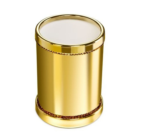 Стакан для ватных дисков Windisch Star Light Gold Swarovski 91502O