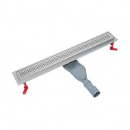 Лоток душевой, сифон 360, комбинированный затвор, перфорированная решетка, 700мм, хром, IDDIS, 975B7SB20DZ