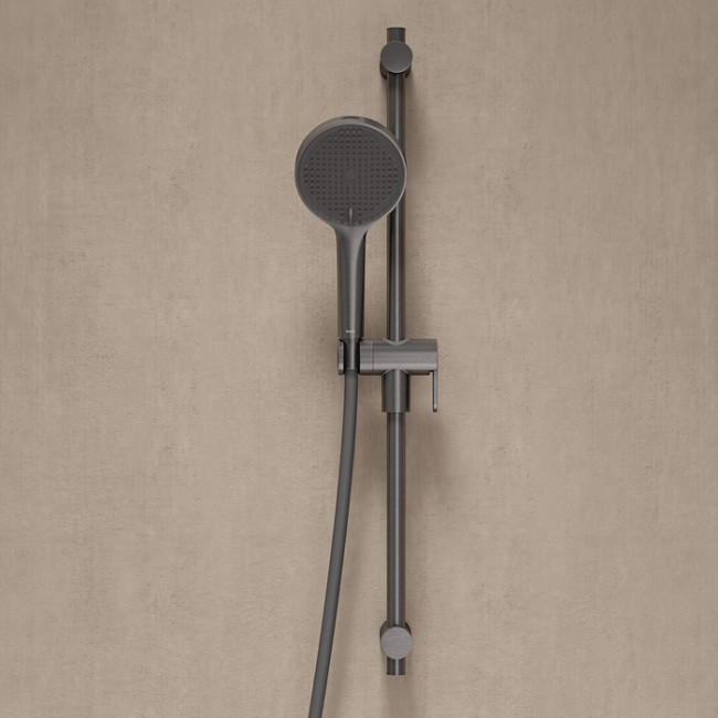 Лейка для душа, графит матовый, Aiger, IDDIS, AIG4FG0i18