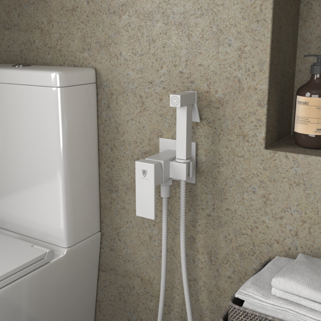 Гигиенический душ встраиваемый RUSH Thira (TR3635-99White)