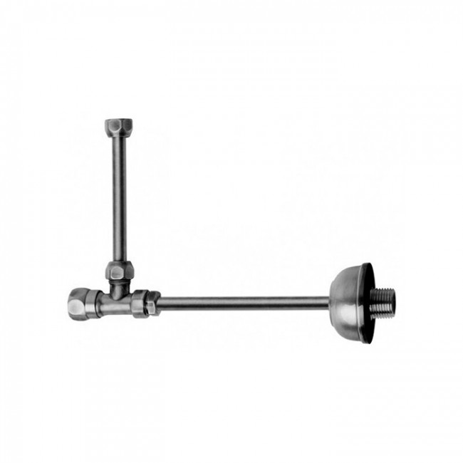 Kerasan Угловой кран для подвода воды к бачку унитаза, цвет: хром