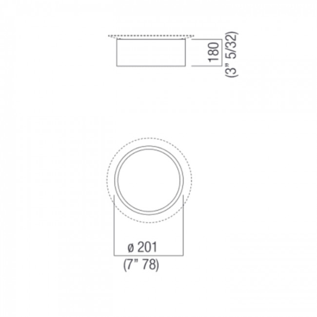 Agape Gemma Контейнер o20.1x8 см, цвет: темный дуб