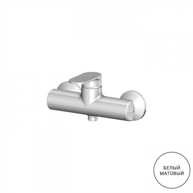 Gattoni H2Omix7000 Смеситель для душа внешний, цвет: белый матовый 7002870BO
