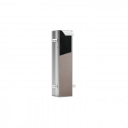 Emco Asis module plus Встр.модуль для туалета 15.4х15xh65.8см, 1 дверь под плитку петли R, держатель т/бумаги, ёршик, цвет: алюминий