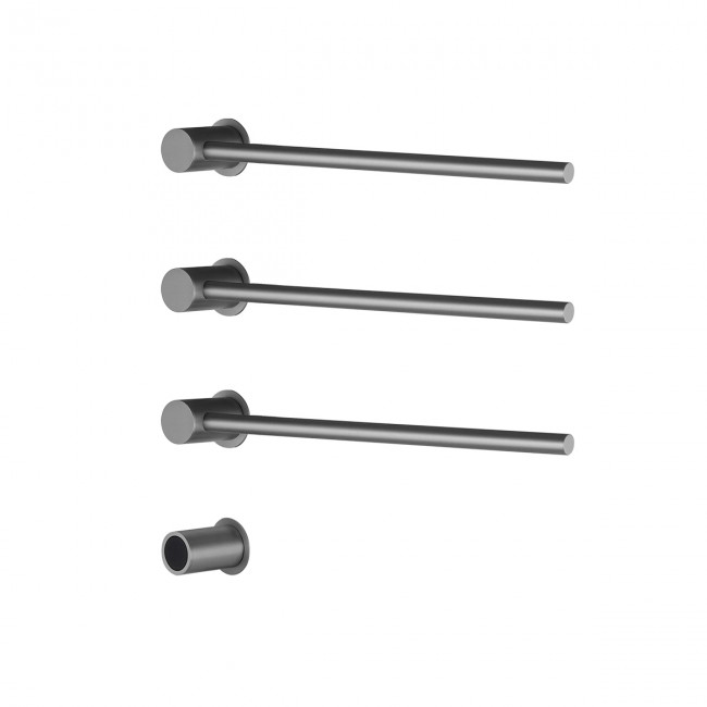 Полотенцесушитель электрический Raglo встраиваемый сенсорный с терморегулятором, графит (R350.51.09)