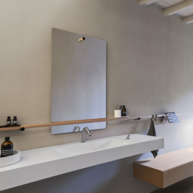 Agape Dot line Поручень, длина от 2010 до 3000мм, подвесной, цвет: натуральный дуб Agape Dot line Поручень, длина от 2010 до 3000мм, подвесной, цвет: натуральный дуб