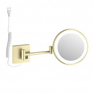 Зеркало с подсветкой Timo Luiro золото матовое (18474/17)