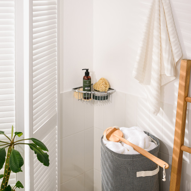 Полка угловая ЧМЗ Монолитик 20х20х7,3 см., (505-004-01)