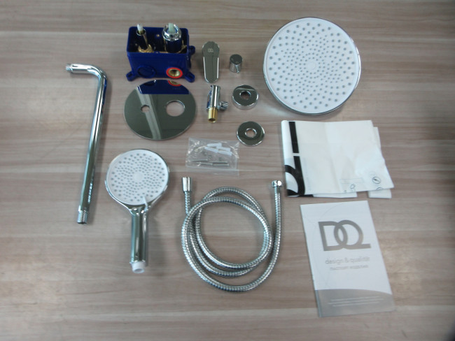 Душевая система для ванны и душа DQ Leipzig встраиваемая хром (DA1765701)