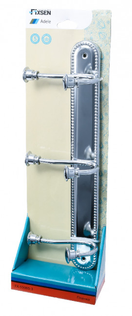 Планка 3 крючка FIXSEN ADELE (FX-55005-3) Планка 3 крючка FIXSEN ADELE (FX-55005-3)