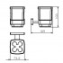 Стакан для зубных щеток настенный Langberger Alster 11929Z
