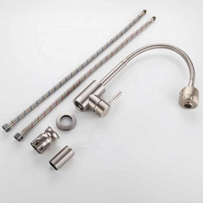 Смеситель для кухни TSARSBERG с гибким изливом (TSB-119-001) тип См-МОЦБА