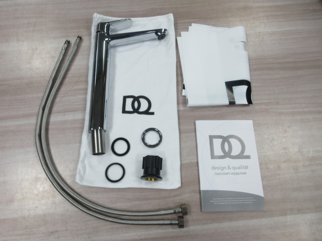 Смеситель для раковины высокий DQ Leipzig хром (DA1762001) Смеситель для раковины высокий DQ Leipzig хром (DA1762001)