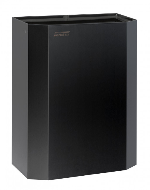 Урна для мусора, объем 25 л Mediclinics PPA2279B матовый черный