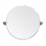 TW Harmony 023, вращающееся зеркало круглое 69х60см, цвет: хром