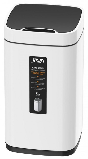 Сенсорное ведро 12 л JAVA (S-883-12W) Сенсорное ведро 12 л JAVA (S-883-12W)