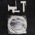 Gattoni Набор Гигиенический душ со встроенным смесителем, цвет: белый матовый