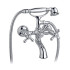 Nicolazzi Nuova Brenta Смеситель для ванны настенный, с 2мя ручками, с душевой лейкой, цвет: хром